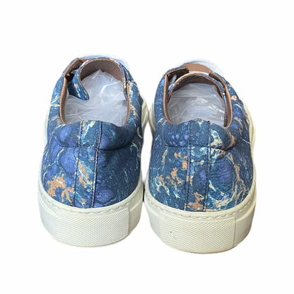 Acne Studios - Rare Fall13 Acne Studios Blue Marble Adrian Sneakers