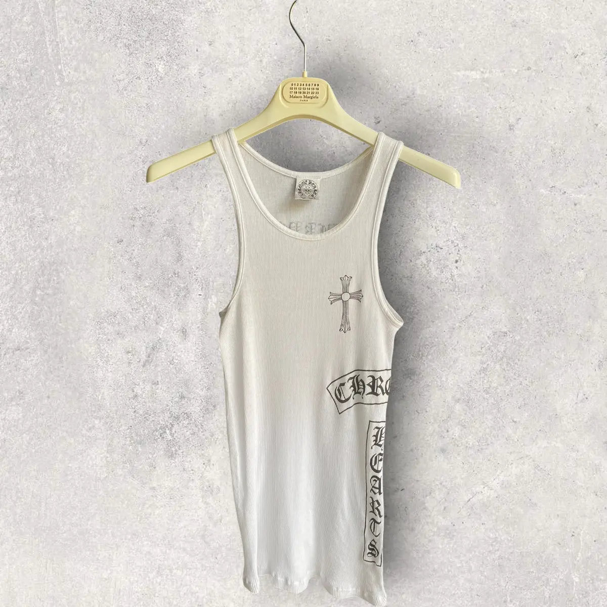 Chrome Hearts - CH Fuck You Ribbed Tank Top