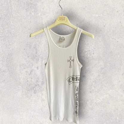 Chrome Hearts - CH Fuck You Ribbed Tank Top