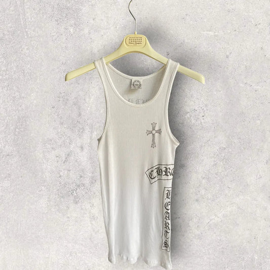 Chrome Hearts - CH Fuck You Ribbed Tank Top
