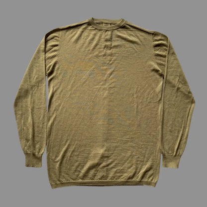 Rick Owens - FW17 “Glitter” Gold Sweater