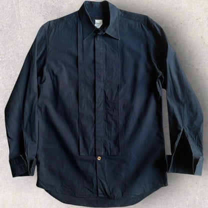 Helmut Lang - Archive Flap Front Tuxedo Shirt