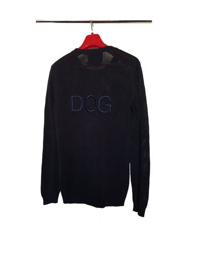 Undercover - SS14 GOD DOG Embroidered Pants + God Dog Knit Sweater