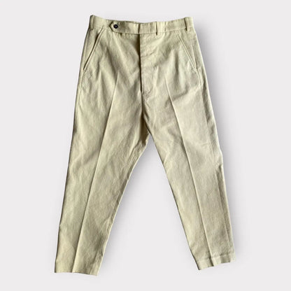Haider Ackermann - 2019 Pale Yellow High Waist Pants