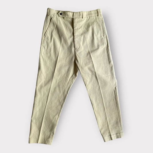 Haider Ackermann - 2019 Pale Yellow High Waist Pants
