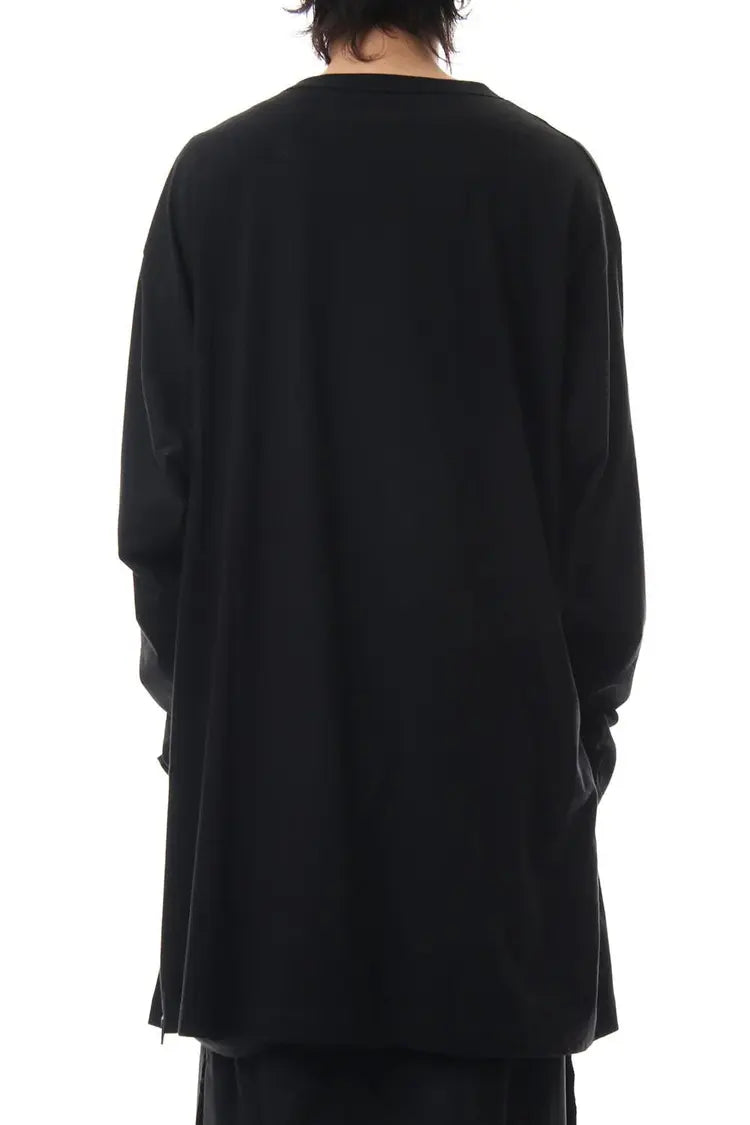 Yohji Yamamoto  Ground Y Zip Asymmetric Oversized L/S