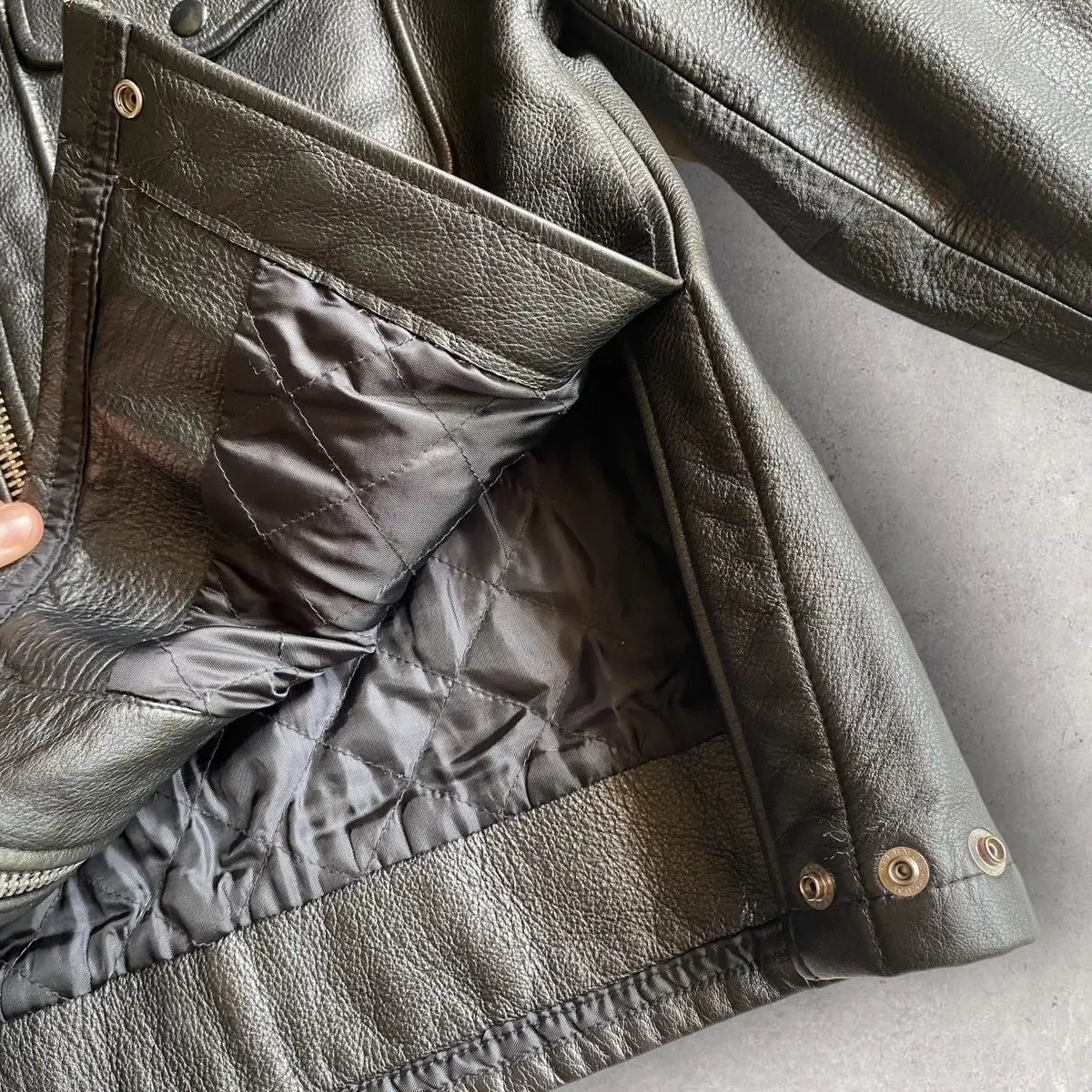 Neighborhood - Fall00-01 Highway Patrol Leather Jacket