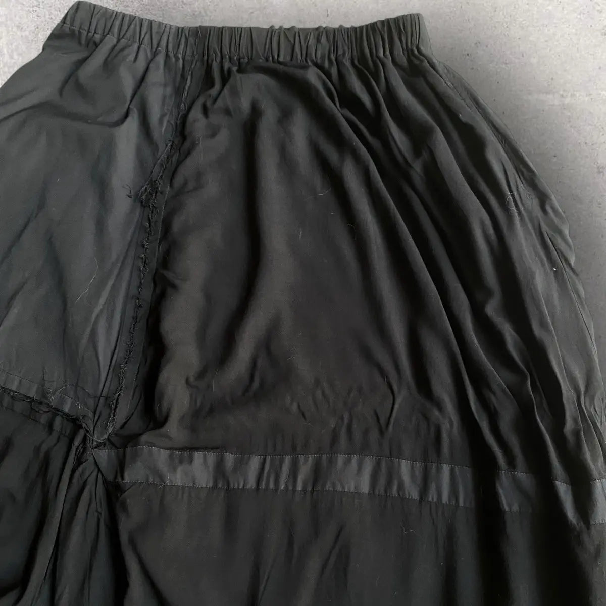 Yohji Yamamoto - Ground Y SS18 Rayon Patchwork Skirt