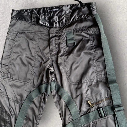 Dolce & Gabbana - FW03 Runway Parachute Bondage Nylon Pants