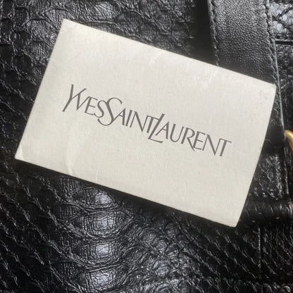 Yves Saint Laurent - YSL Python Leather Downtown Bag