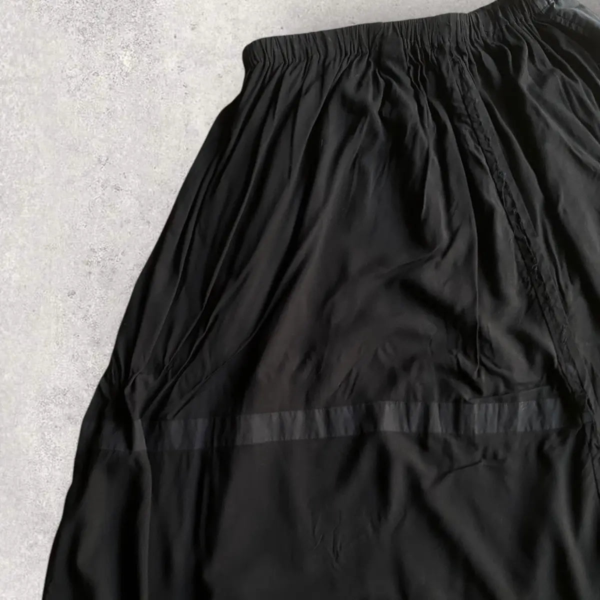 Yohji Yamamoto - Ground Y SS18 Rayon Patchwork Skirt