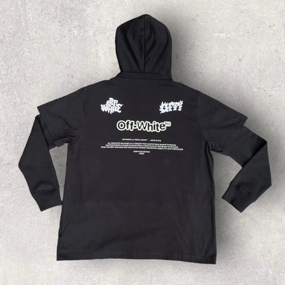 Off-White - Adam is Eve Oversize Layer Hoodie