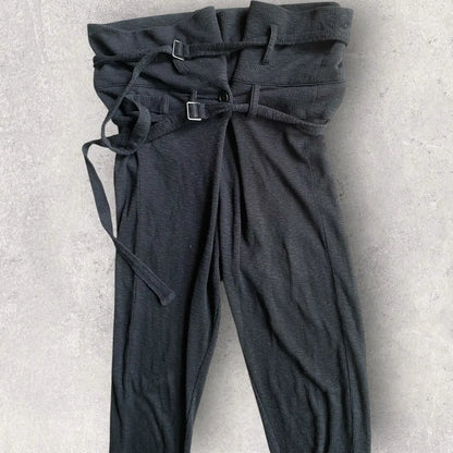 Ann Demeulemeester - Ribbed Bondage Sweatpants