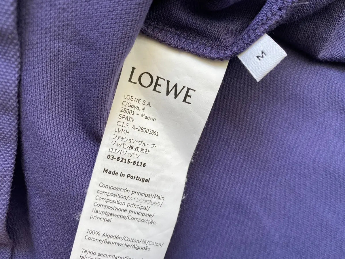 Loewe x Paula Ibiza Parrots Embroidered Oversize Polo