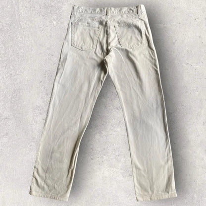 Helmut Lang - Archive Vintage White Denim Classic Cut