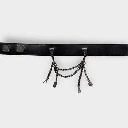 Alexander McQueen - Double Buckle Chains Belt