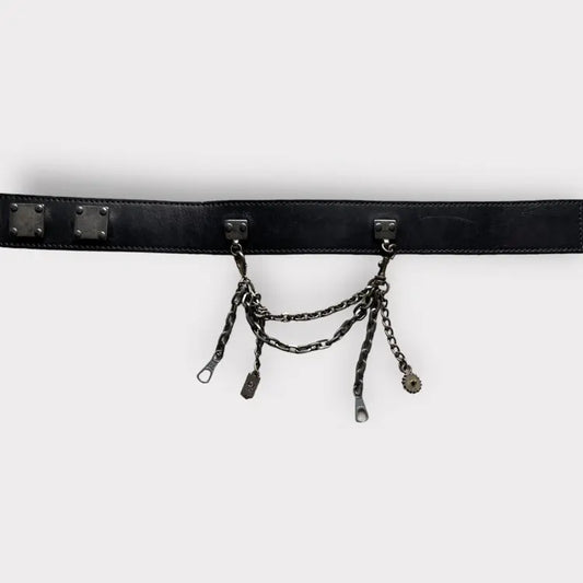 Alexander McQueen - Double Buckle Chains Belt