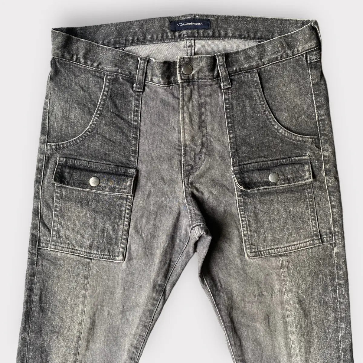 John Undercover - SS16 Reconstructed Skinny Jeans