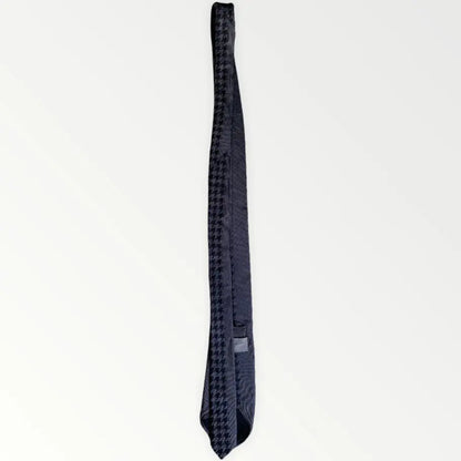 Yohji Yamamoto  Silk Houndstooth Tie