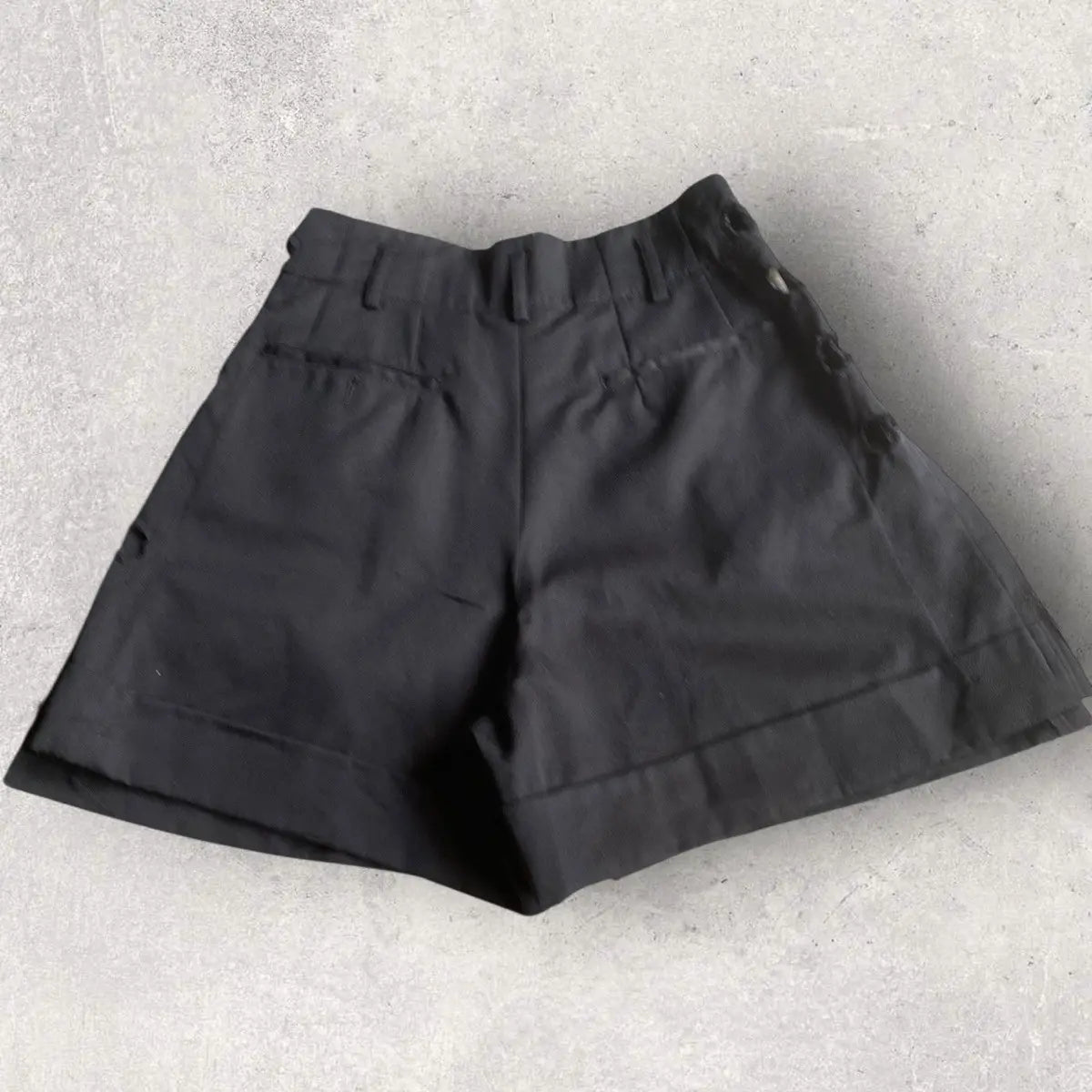 Comme des garcons - 2015 Side Holes Pleats Shorts