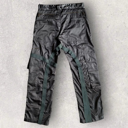 Dolce & Gabbana - FW03 Runway Parachute Bondage Nylon Pants