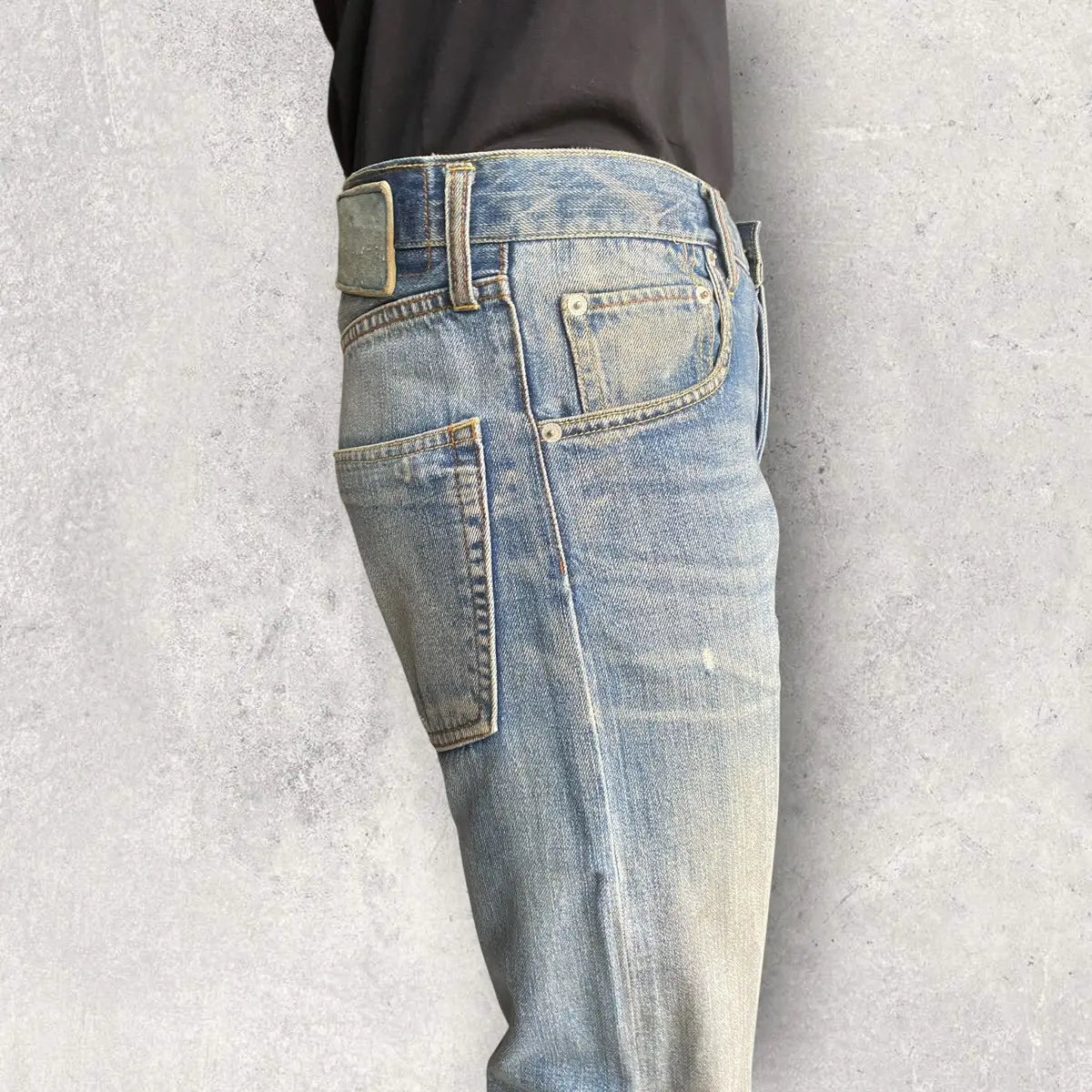 Visvim - Social Sculpture Damage Denim