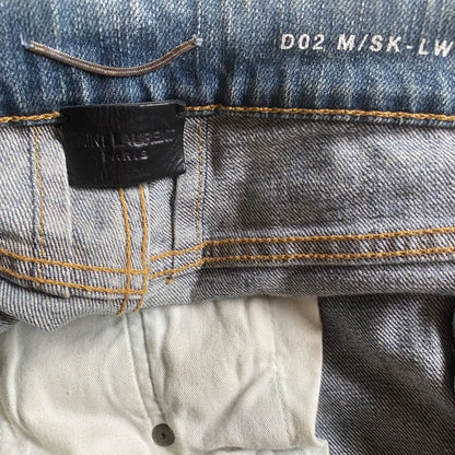 Saint Laurent Paris - SS16 Studded Leather Patch D02 Denim