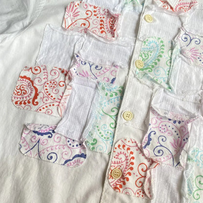 Comme des Garcons - Vintage 2003 Paisley Patchwork Shirt