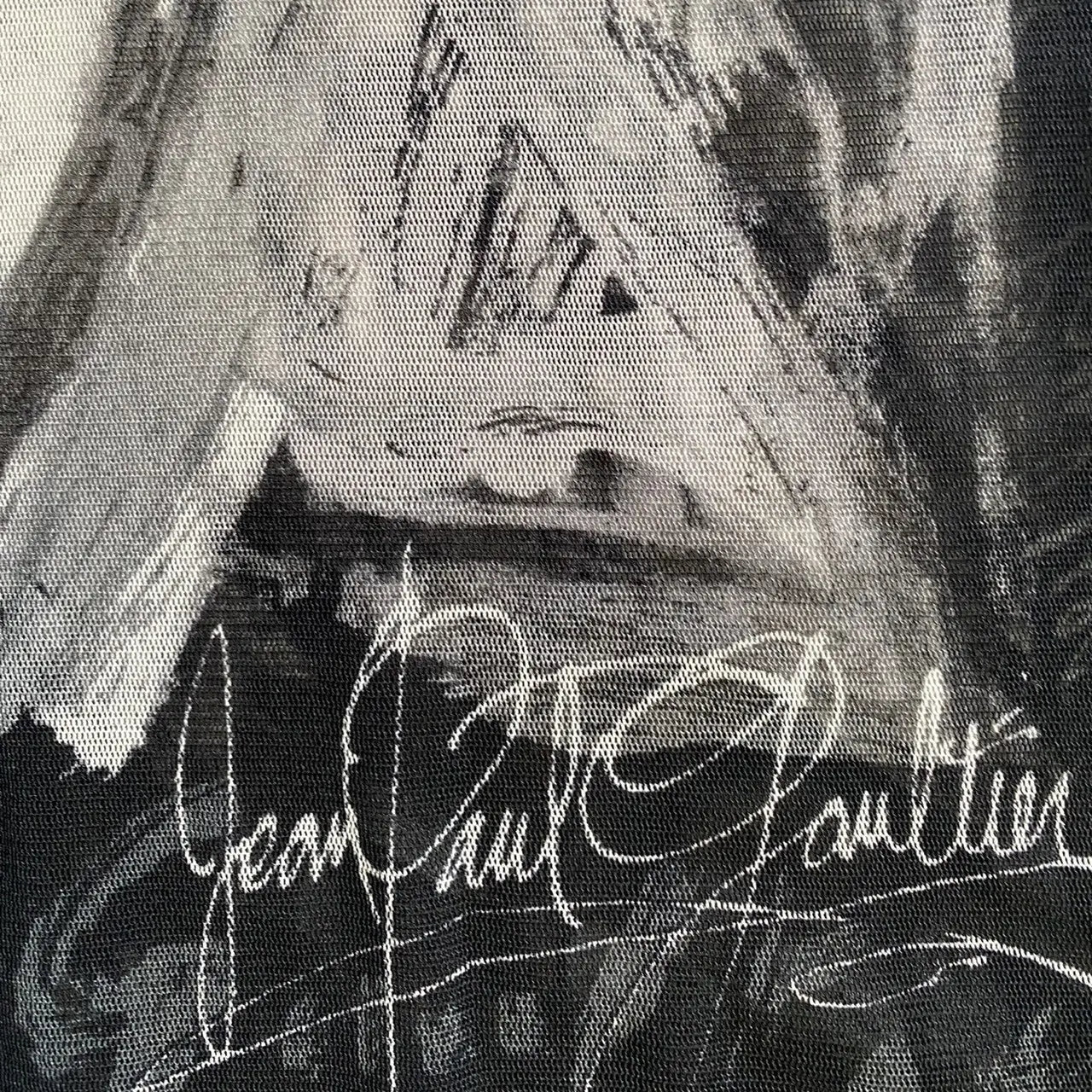 Jean Paul Gaultier - Vintage Mesh Turtleneck Top