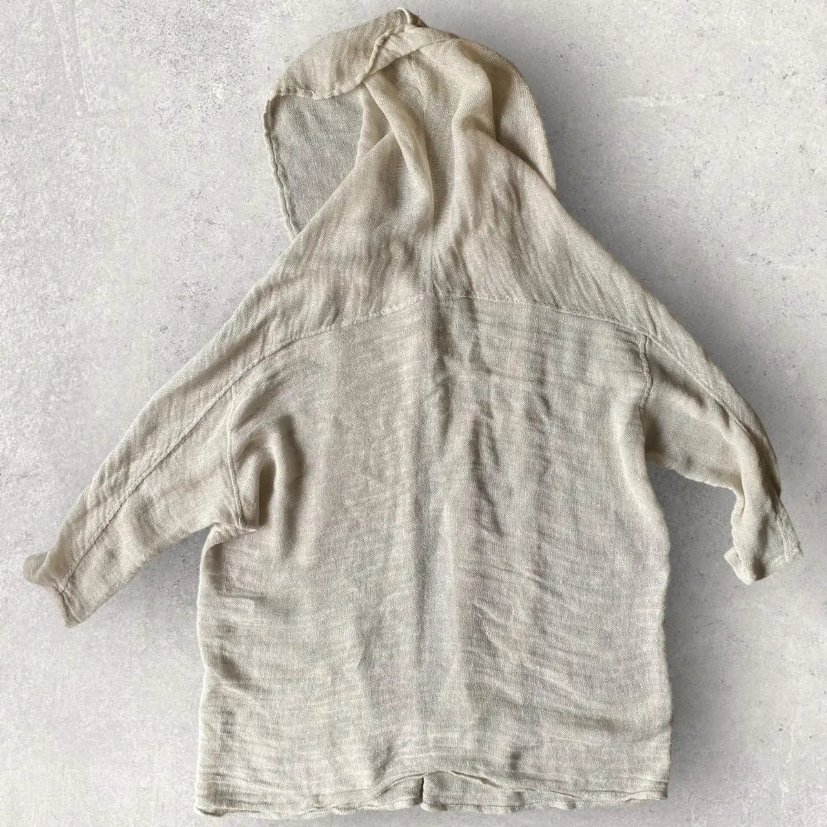 Yohji Yamamoto - Y’s Linen Blend Oversized Hoodie