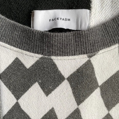 Facetasm - 5Cut Out Oversize Sweater