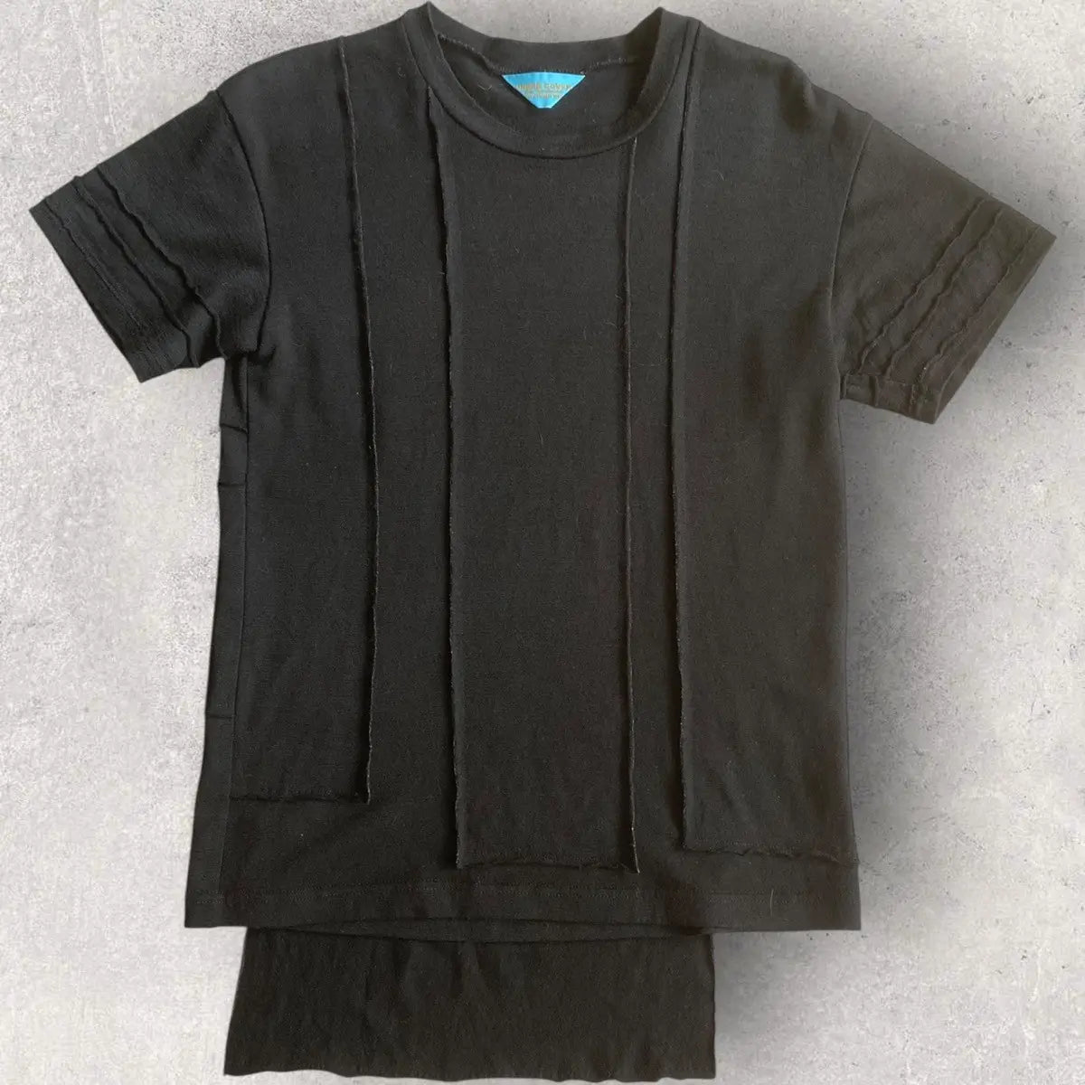 Undercover  Vintage - “Leaf” AW97-98 Stretch Wool PatchWork T Shirt