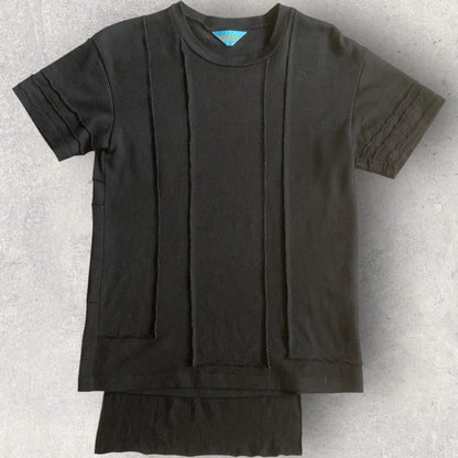 Undercover  Vintage - “Leaf” AW97-98 Stretch Wool PatchWork T Shirt