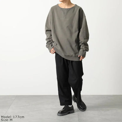 Maison Margiela - Fall22 Logo Embroidered 1 10 Oversize Sweater