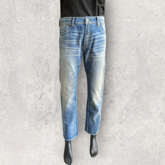 Visvim - Social Sculpture Damage Denim