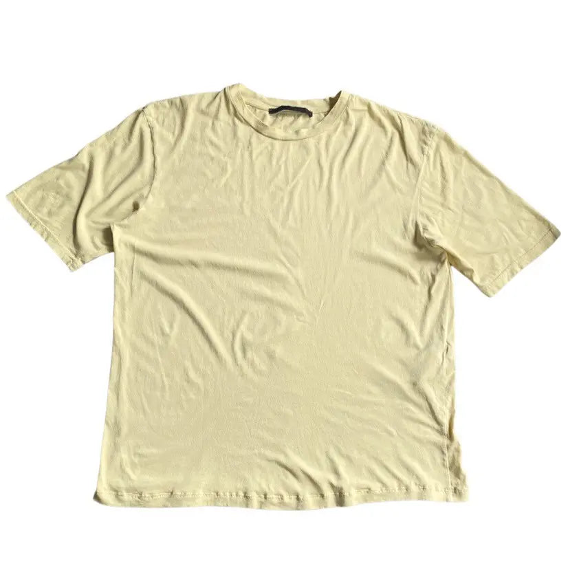 Haider Ackermann - Yellow Awuna Dye Oversize T Shirt  Men's US S / EU 44-46 / 1•Used