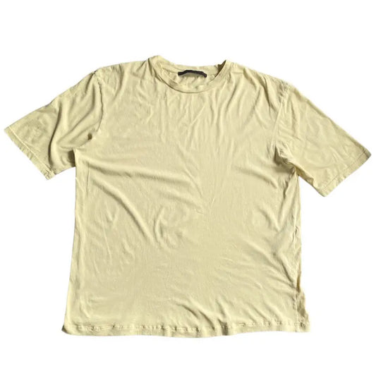 Haider Ackermann - Yellow Awuna Dye Oversize T Shirt  Men's US S / EU 44-46 / 1•Used