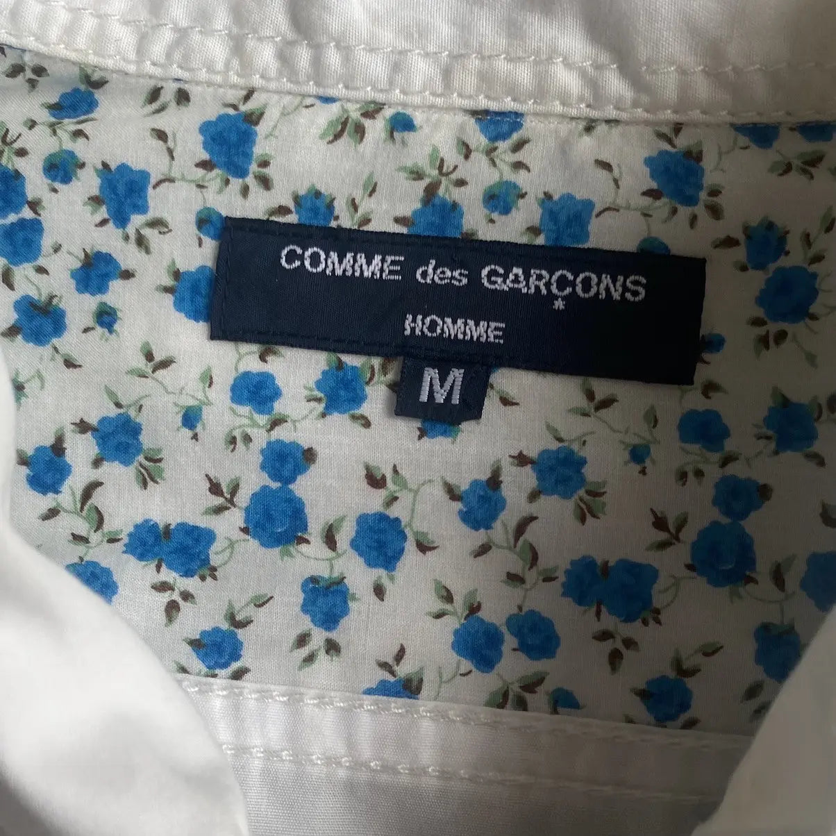 Comme des Garcons - CDGH Zip Up Floral Layer Shirt