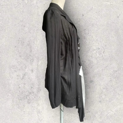 Yohji Yamamoto : NWT Runway SS23 Frill Blazer