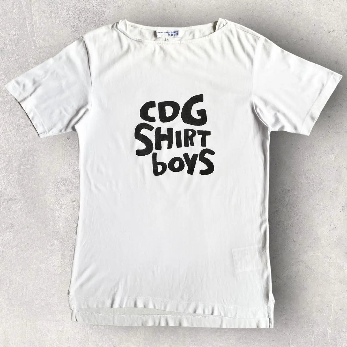 Comme des Garcons - SS17 Wide Neck Logo T Shirt