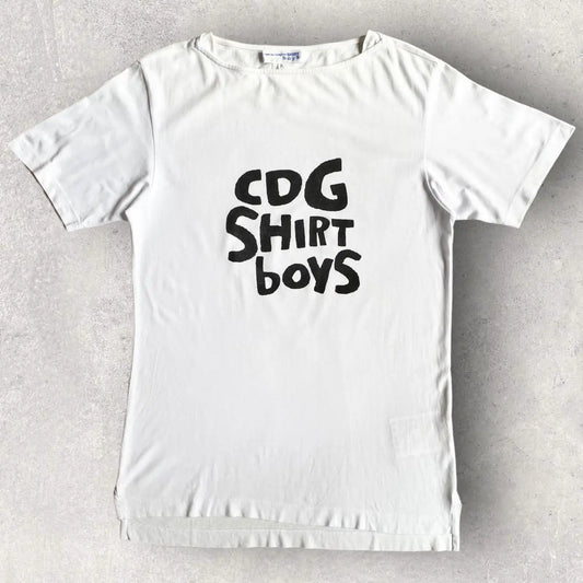 Comme des Garcons - SS17 Wide Neck Logo T Shirt