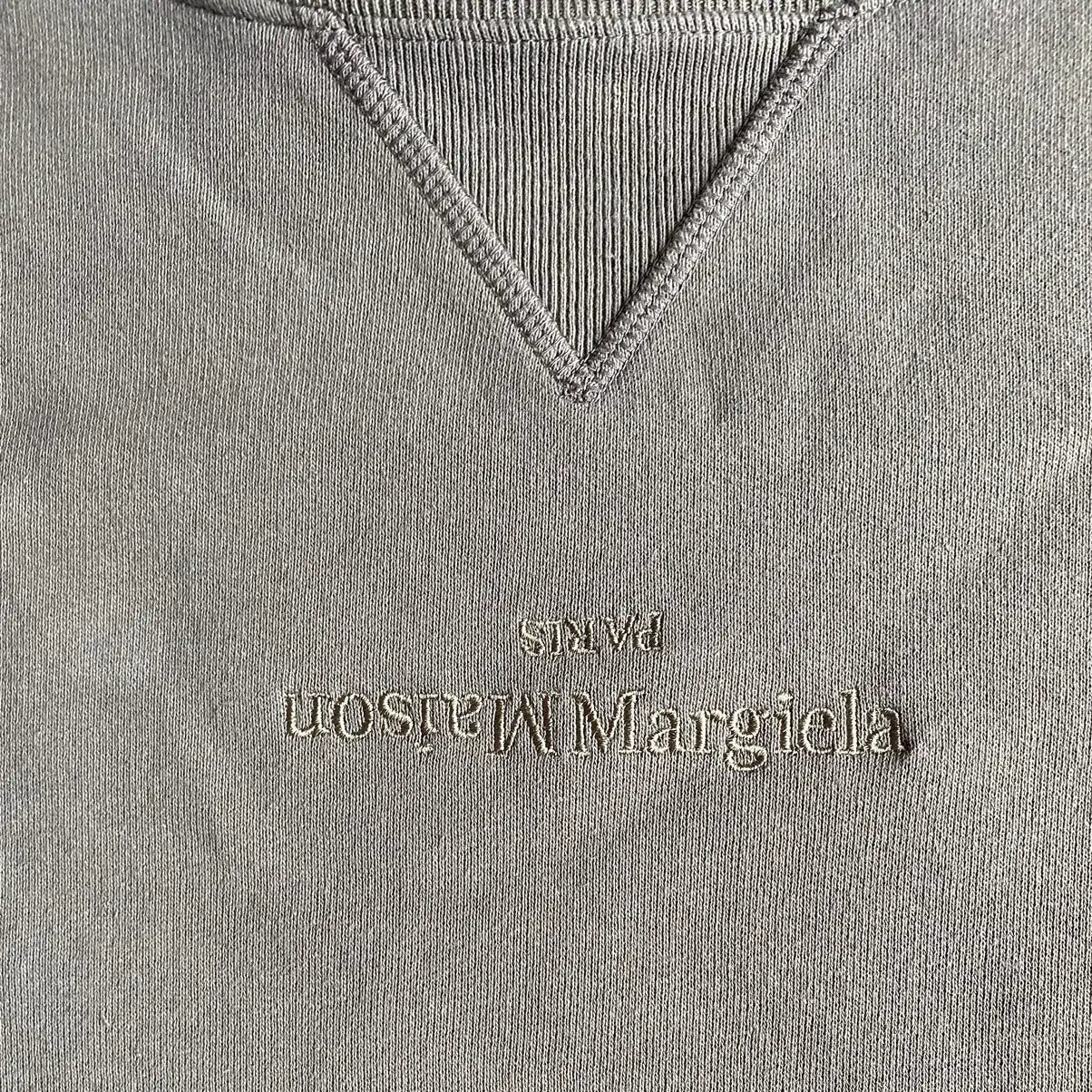Maison Margiela - Fall22 Logo Embroidered 1 10 Oversize Sweater
