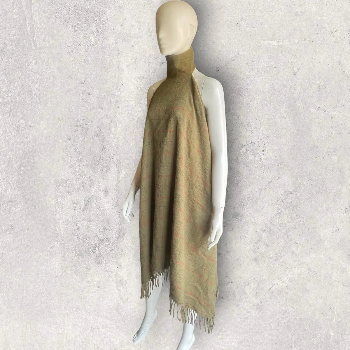 Alexander McQueen - Vintage Fall99 Runway Wool Plaid Frill Dress
