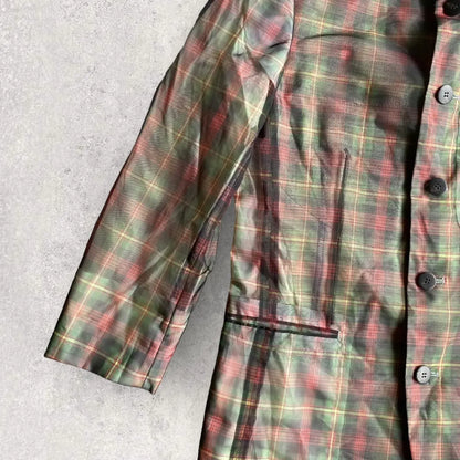 Issey Miyake - Vintage SS96 Runway Translucent Tartan Plaid Jacket