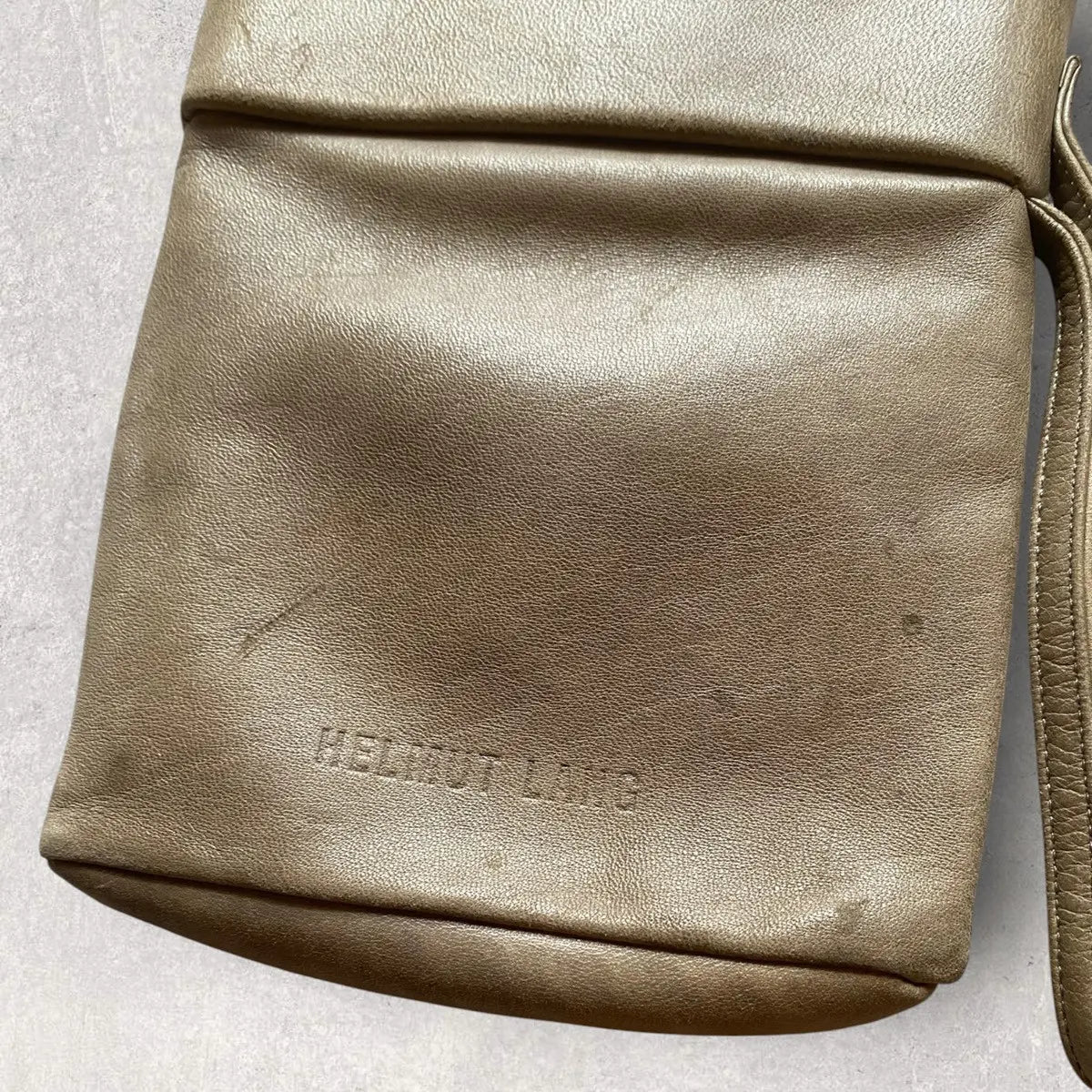 Helmut Lang - Archive Leather Passport Bag