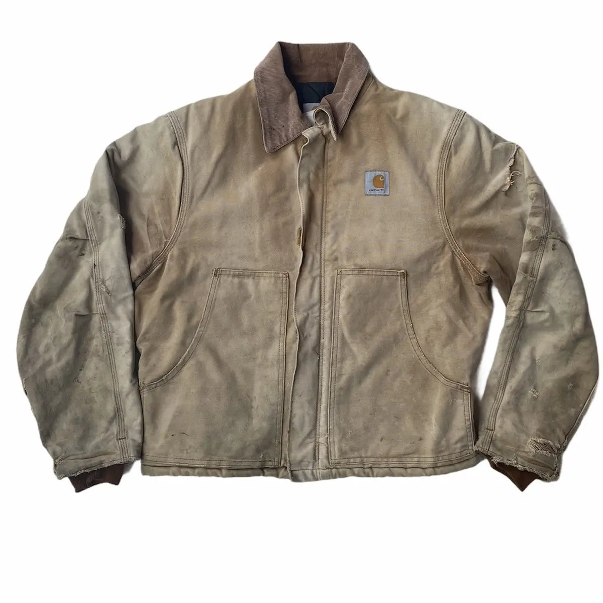 Carhartt - Vintage Sun Faded And Distressed Carhartt Jacket