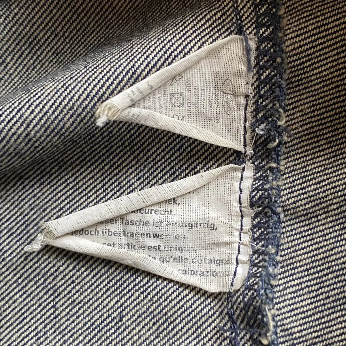 Raf Simons - SS2009 Oversize Denim Bag by Eastpak