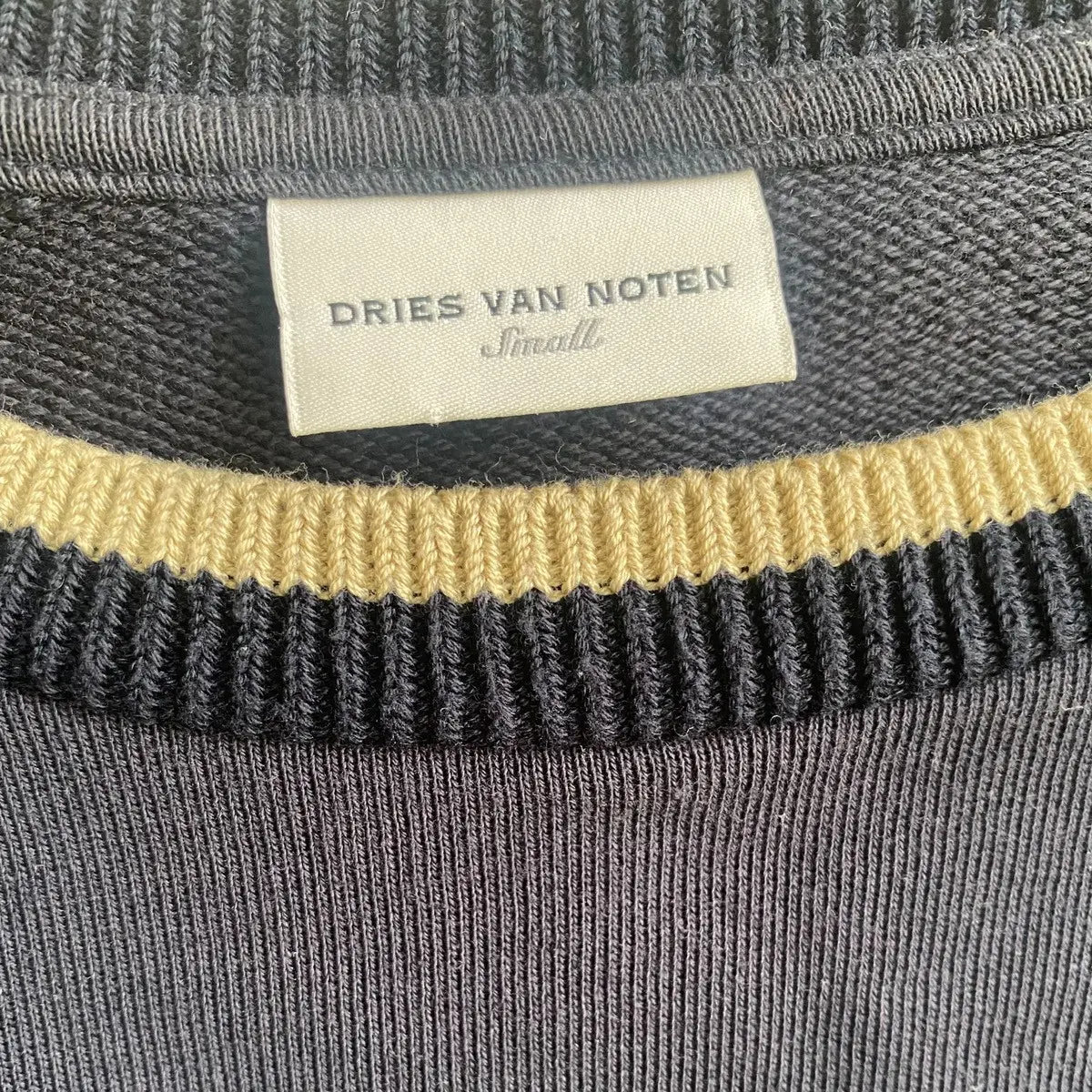 Dries Van Noten - Linen Sleeve Sweater