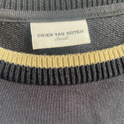 Dries Van Noten - Linen Sleeve Sweater