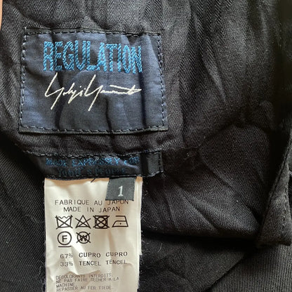 Yohji Yamamoto - Regulation Yohji Yamamoto Cupro Tencel Pants